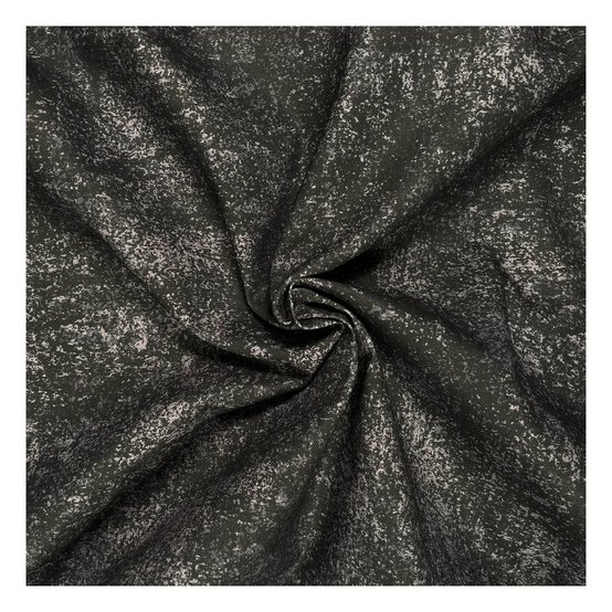 Black Cotton Textured Blender Fabric by the Metre image number 1