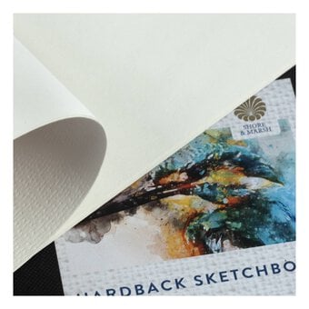 Shore & Marsh Hardback Watercolour Book A5 20 Sheets image number 4
