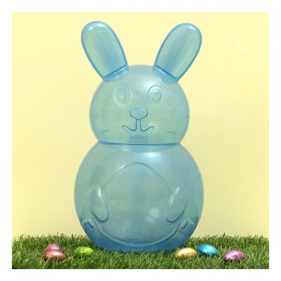 Large Blue Fillable Bunny image number 1