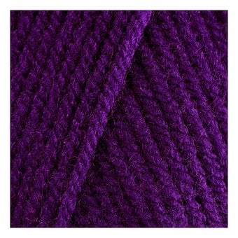 Women's Institute Purple Premium Acrylic Yarn 100g image number 2