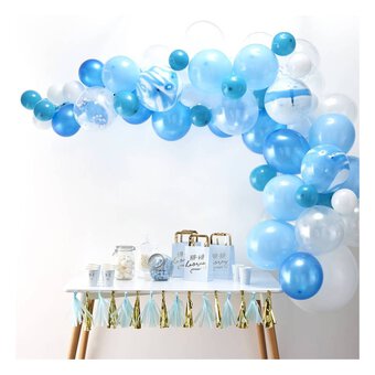 Ginger Ray Blue Balloon Arch Kit