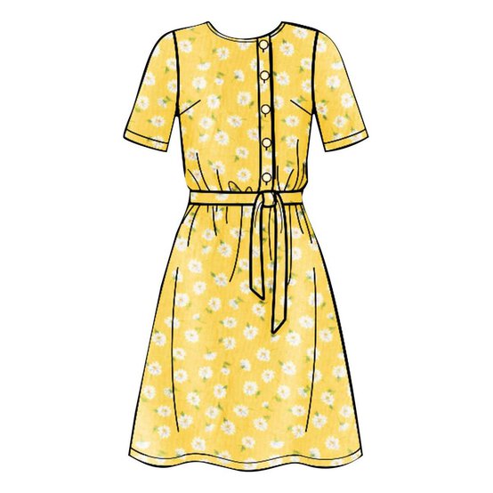 Simplicity Women&rsquo;s Dress Sewing Pattern S8914 (4-12) image number 5