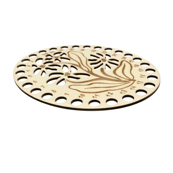 Flower Wooden Thread Organiser image number 3