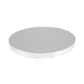 Silver Round Cake Drum 6 Inches