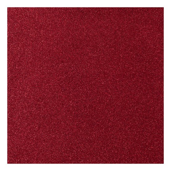 Cricut Red Glitter Iron-On 12 x 19 Inches image number 2