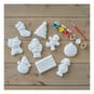 Paint Your Own Christmas Decorations Kit 10 Pack  image number 2