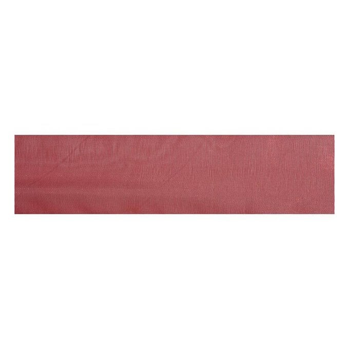 Red Bowtique Organdie Ribbon 36mm x 5m image number 1