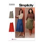 Simplicity Women's Skirts Sewing Pattern S3005 (W2 20W-28W) image number 1