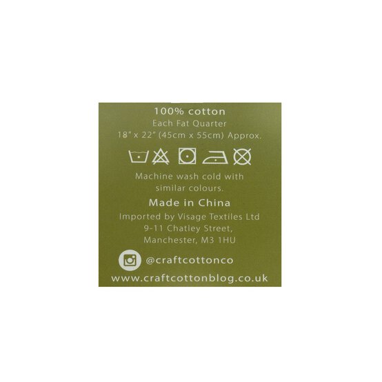 Nature’s Melody Cotton Fat Quarters 5 Pack image number 9