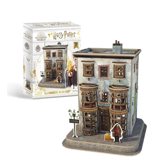 Harry Potter Ollivander&rsquo;s Wand Shop 3D Puzzle image number 4