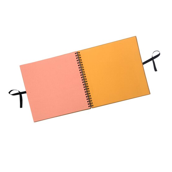 Kraft Scrapbook with Coloured Sheets 12 x 12 Inches image number 3