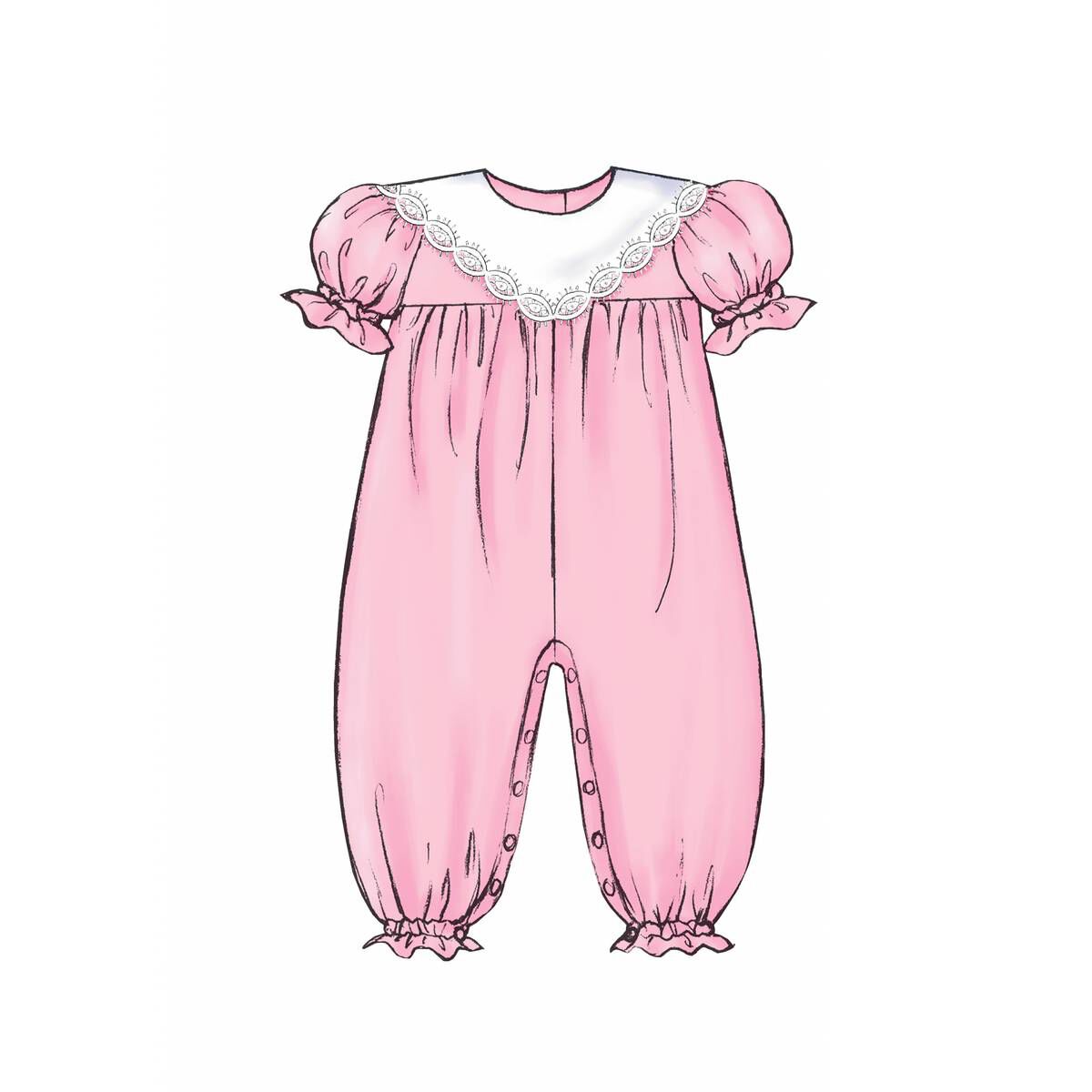 Butterick Baby Dress Sewing Pattern B4110 | Hobbycraft