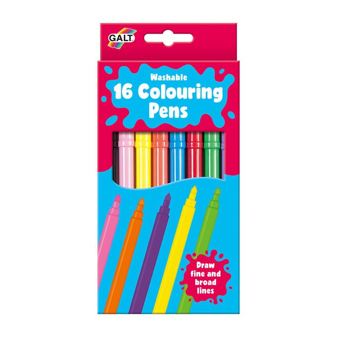 Galt Colouring Pens 16 Pack  image number 1