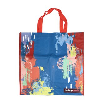 Smudge Print Woven Bag for Life