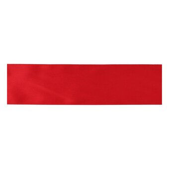 Red Satin Ribbon 50mm x 4m