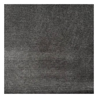 Black Crystal Organza Fabric by the Metre