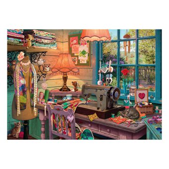 Ravensburger The Sewing Shed Jigsaw Puzzle 1000 Pieces
