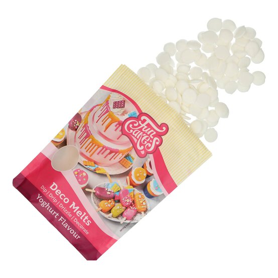 Funcakes Yoghurt Flavour Deco Melts 250g image number 2