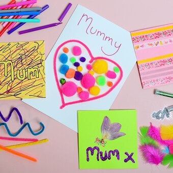 Four Easy Mother's Day Cards for Kids