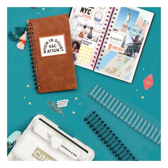 We R Makers Cinch Black and White Binding Wires 4 Pack image number 2