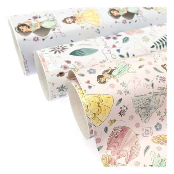 Disney Princess Floral Permanent Vinyl 12 x 12 Inches image number 3