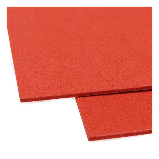 Red EVA Foam Sheet 45cm x 30cm image number 2