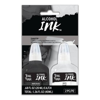 Brea Reese Black and White Alcohol Ink 20ml 2 Pack