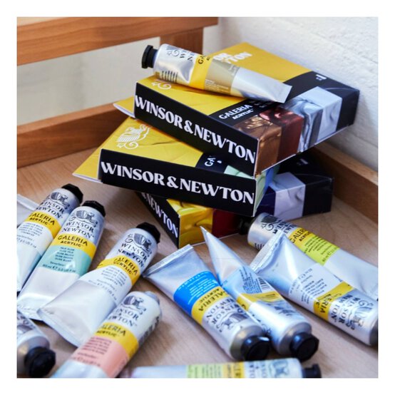 Winsor & Newton Galeria Metallic Acrylic Paint 60ml 5 Pack image number 3