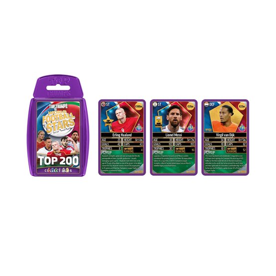 Top Trumps World Football Stars Top 200 Pack 4 image number 4