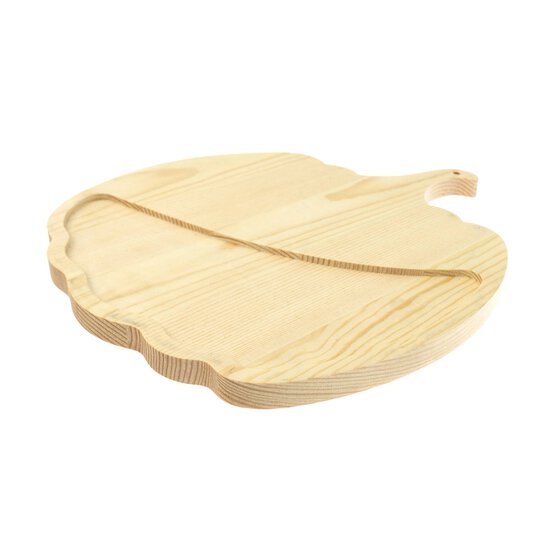 Wooden Pumpkin Tray 32cm  image number 3
