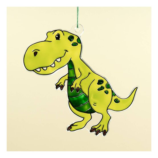 T-Rex Plastic Suncatcher image number 1