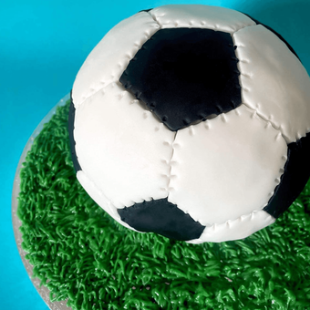 How to Make a Football Cake