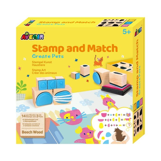 Avenir Stamp and Match Pet Set image number 1