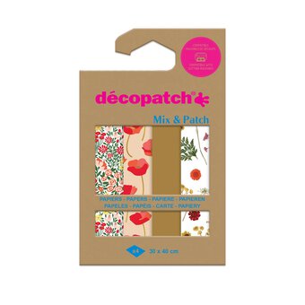 Decopatch Mix and Match Love in the Meadow Paper 4 Sheets