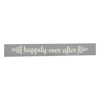 Happily Ever After Natural Ribbon 15mm x 5m