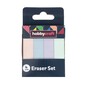 Pastel Eraser Set 4 Pack  image number 4