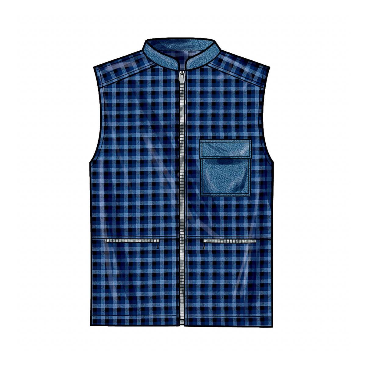 New Look Unisex Zip Jacket Sewing Pattern 6713 (XS-XL) | Hobbycraft