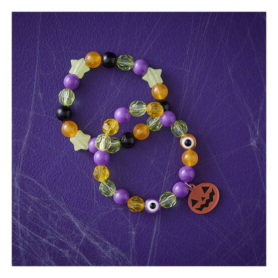 Make Your Own Halloween Bracelet Kit 2 Pack image number 1
