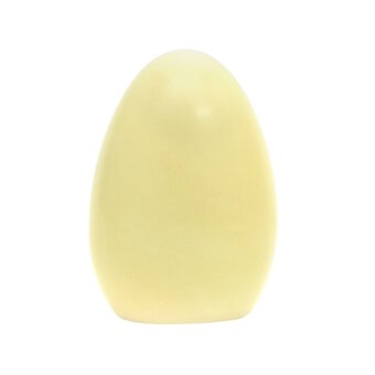 Yellow Ceramic Egg 10.5cm