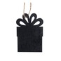 Hanging Chalkboard Present Decoration 9cm image number 2