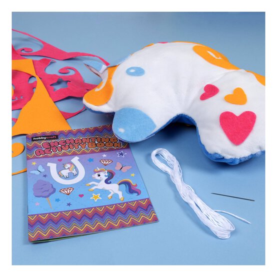 Sew Your Own Magical Unicorn Cuddly Cushion Case image number 3