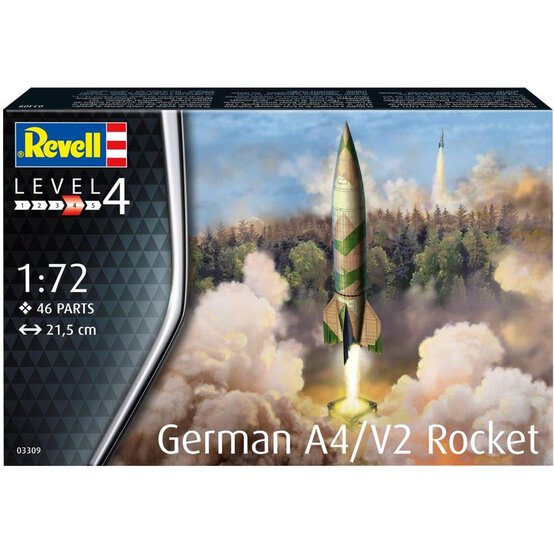 Revell German A4 V2 Rocket Model Kit 1:72 image number 7