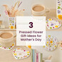 3 Pressed Flower Gift Ideas for Mothers Day image number 1