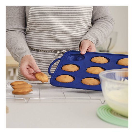 Whisk Madeleine Wireframed Silicone Bakeware