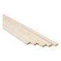 Basswood 1/8 x 1/4 x 24 Inches 5 Pack image number 1
