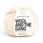 Wool and the Gang Ivory White Shiny Happy Cotton 100g image number 1