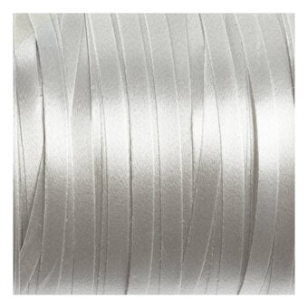 Silver Effect Curling Ribbon 5mm x 400m image number 2