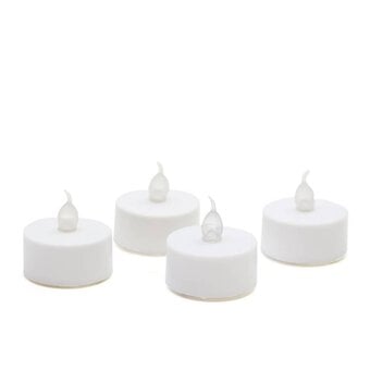 LED Flameless Candle Tea Lights 4 Pack