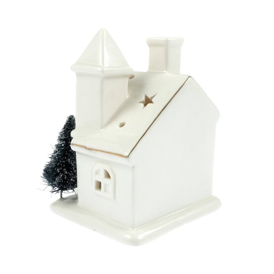 LED Ceramic Church 10cm image number 4