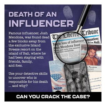 Murder Mystery Cases: Death of an Influencer